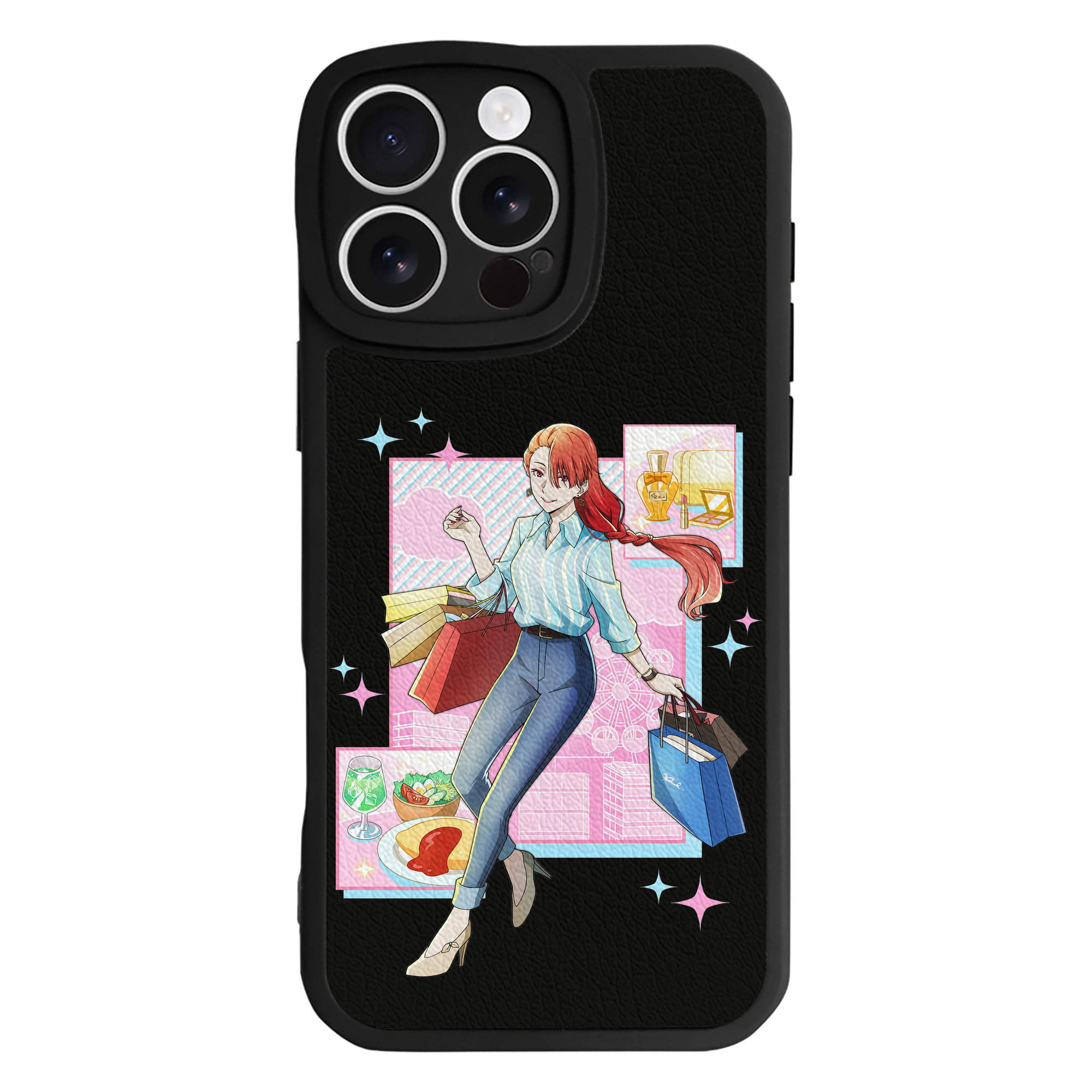 （画像用） 文豪ストレイドッグス Bungo Stray Dogs 【iPhone 16シリーズ対応】シリコンスマホケース（レザー調） 材質：シリコン